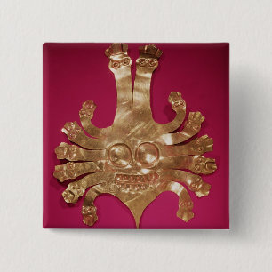 Chapa Cuadrada Jefe de la medusa, de Perú