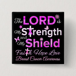 Chapa Cuadrada JEHOVAH es mi fuerza