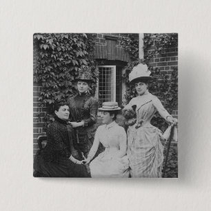 Chapa Cuadrada Jennie Jerome, señora posterior Randolph Churchil