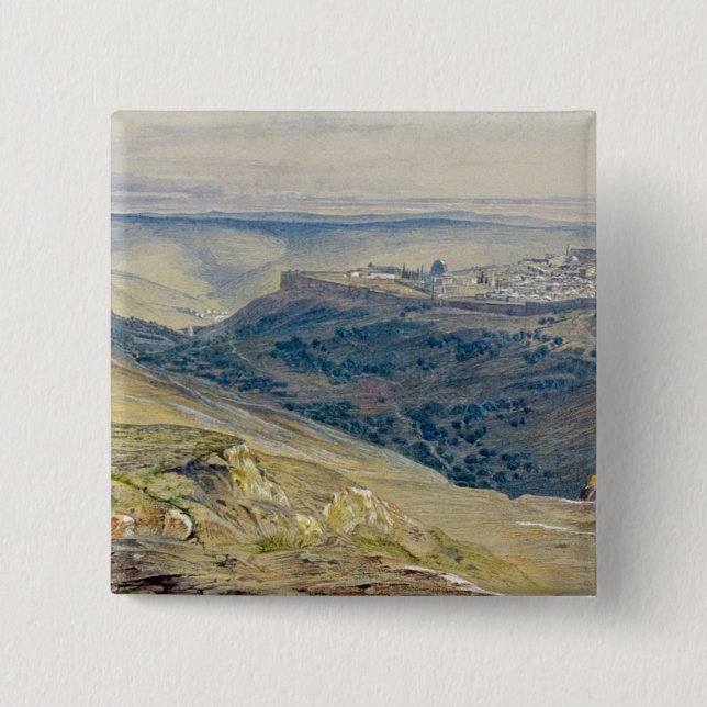 Chapa Cuadrada Jerusalén (Anverso)