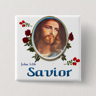 Chapa Cuadrada Jesucristo