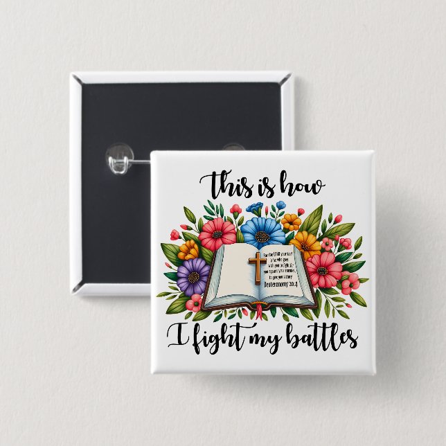 Chapa Cuadrada Jesucristo Pascua Jesús Hombres cristianos, mujere (Anverso y reverso)