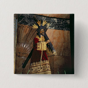 Chapa Cuadrada Jesús de la gran potencia, 1620