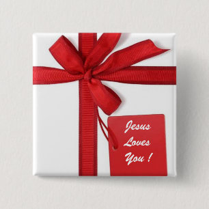 CHAPA CUADRADA JESÚS LE AMA