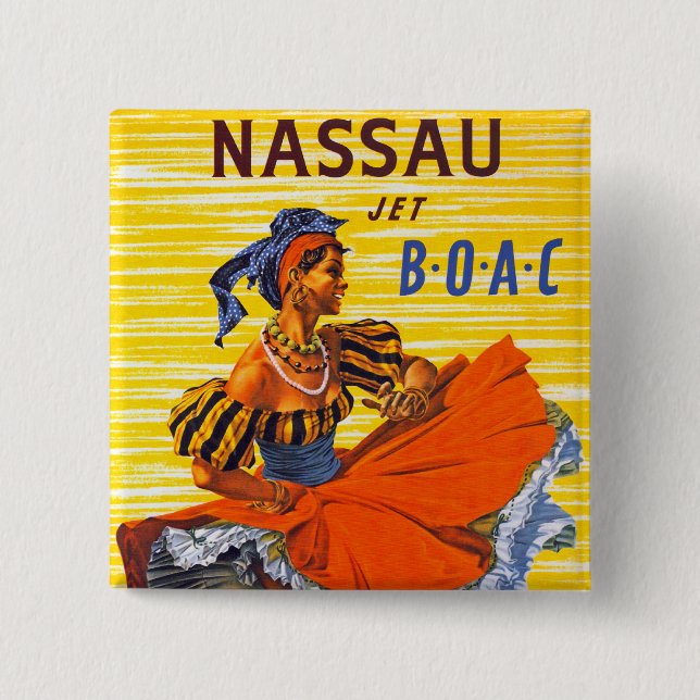 Chapa Cuadrada Jet de Nassau (Anverso)