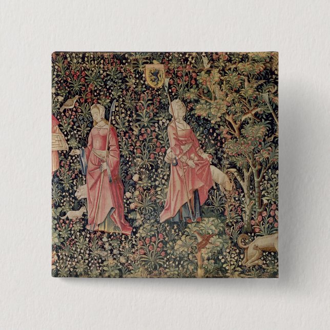 Chapa Cuadrada Jeu de Marelle y Cueillette de Fruits' (Anverso)