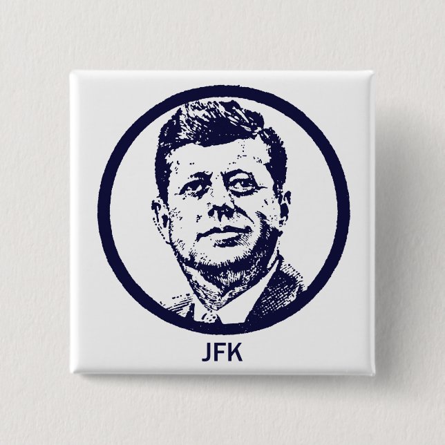 CHAPA CUADRADA JFK 1963 (Anverso)