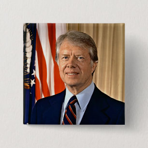 Chapa Cuadrada Jimmy Carter