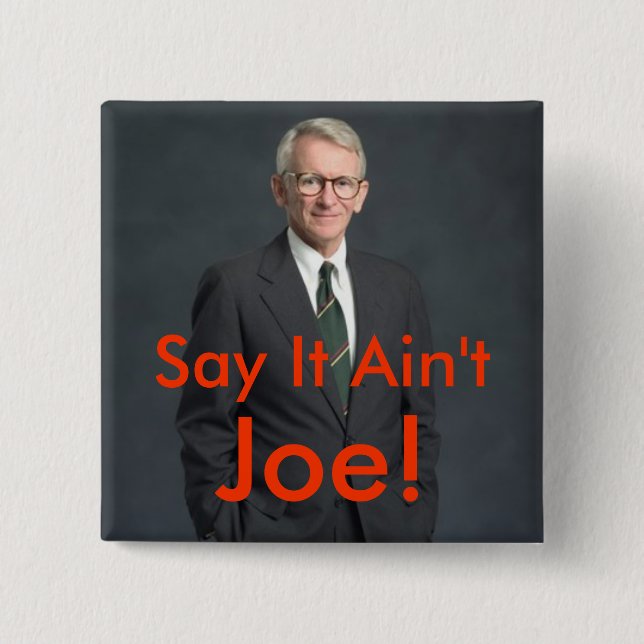 Chapa Cuadrada ¡Joe riley, mal! - Modificado para requisitos (Anverso)