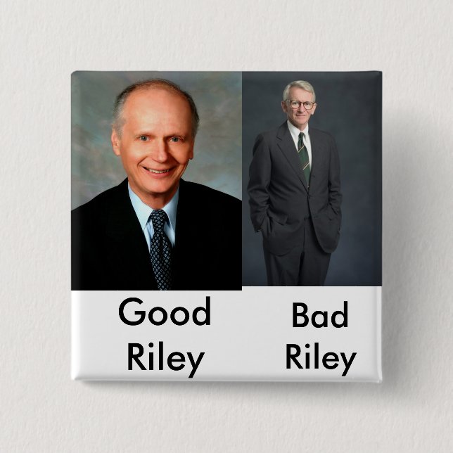 Chapa Cuadrada ¡Joe riley, mal! - Modificado para requisitos (Anverso)
