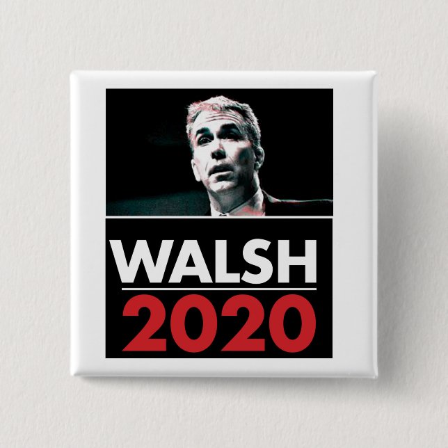 Chapa Cuadrada Joe Walsh 2020 (Anverso)