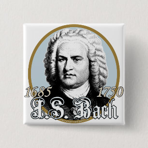 Chapa Cuadrada Johann Sebastian Bach