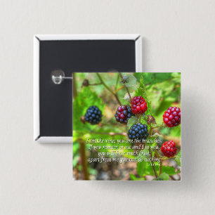 Chapa Cuadrada John 15:5