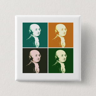 Chapa Cuadrada John Adams