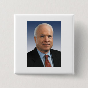 Chapa Cuadrada John McCain