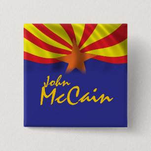 Chapa Cuadrada John McCain