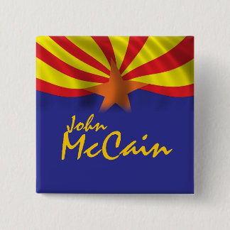 Chapa Cuadrada John McCain