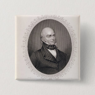 Chapa Cuadrada John Quincy Adams