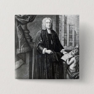 Chapa Cuadrada Jonathan Swift, grabado por Andrew Miller, 1743