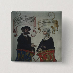 Chapa Cuadrada Jorge Fugger su esposa Regina Imhoff, 'Geheim