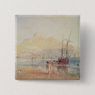 Chapa Cuadrada José Mallord Guillermo Turner el Scarborough,