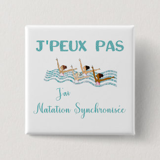 Chapa Cuadrada j'peux pas j'ai natation synchronisée