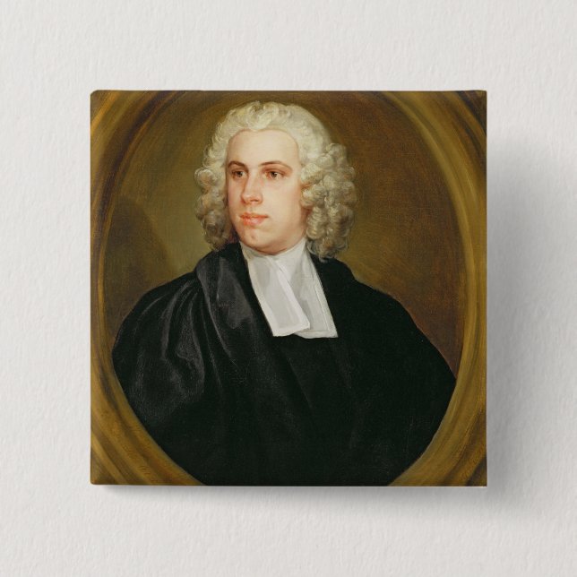 Chapa Cuadrada Juan Lloyd, coadjutor de St. Mildred, calle (Anverso)