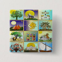 Judaica 12 Tribus de Arte de Israel