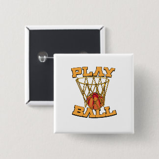 Chapa Cuadrada Juega al Ball Basketball.
