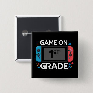 Chapa Cuadrada ¡Juego Activado! 1er Grado Regreso a la Escuela Ga