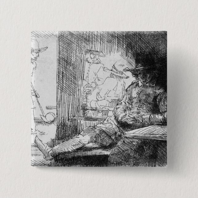 Chapa Cuadrada Juego de Kolf, 1654 (Anverso)