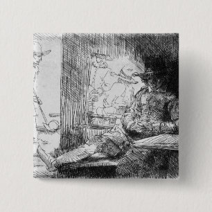 Chapa Cuadrada Juego de Kolf, 1654