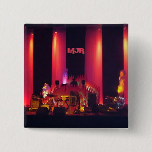 Chapa Cuadrada Juegos de DJ antes de la banda viva