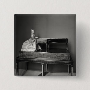 Chapa Cuadrada Jugador del Dulcimer