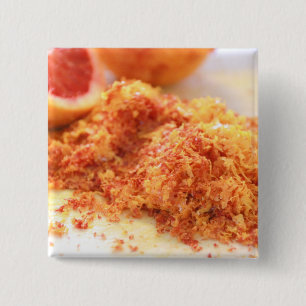 Chapa Cuadrada Juicy Citrus Naranjas de sangre y el pecho