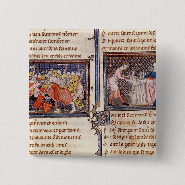 Chapa Cuadrada Júpiter contra Saturn: Enseñanza de Saturn (Anverso)