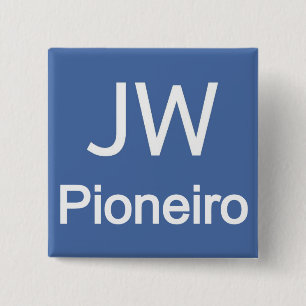 Chapa Cuadrada JW Pioneiro