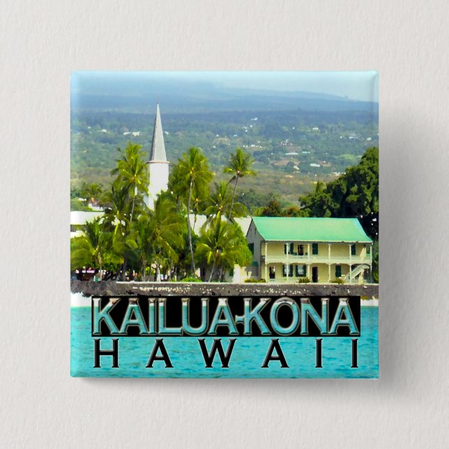 Chapa Cuadrada Kailua-Kona (Anverso)