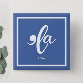 Chapa Cuadrada Kamala 2024 dice su nombre