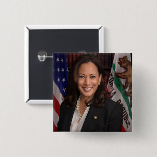 Chapa Cuadrada Kamala Harris Candidato a presidente US 2024