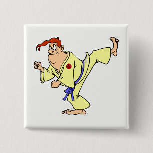 Chapa Cuadrada Karate