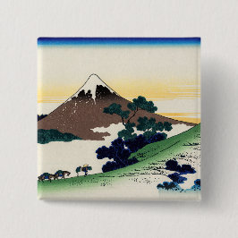 Chapa Cuadrada Katsushika Hokusai - Paso de los inumes, provincia