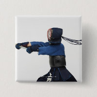 Kendo Fencer Practicando