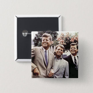 Chapa Cuadrada Kennedy Brothers, Presidente John, Robert y Ted