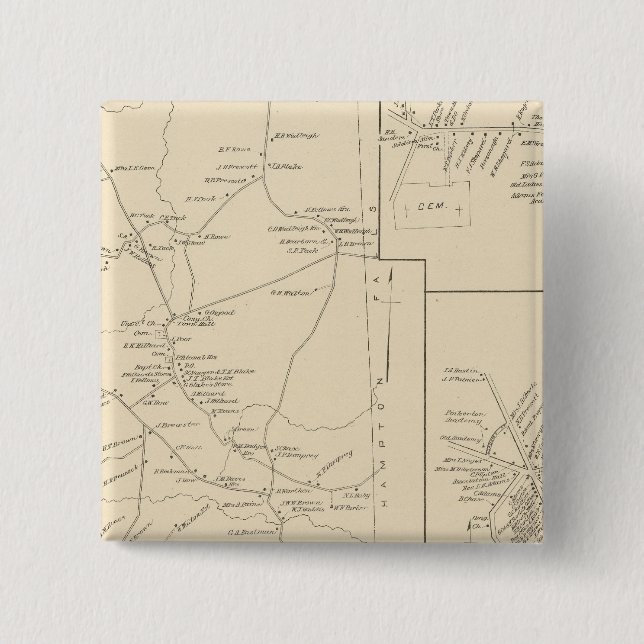 Chapa Cuadrada Kensington, Rockingham Co (Anverso)