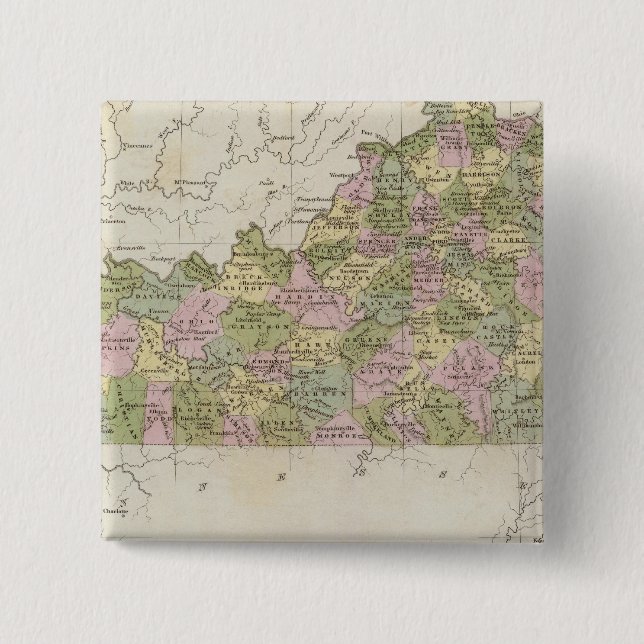 Chapa Cuadrada Kentucky 3 (Anverso)