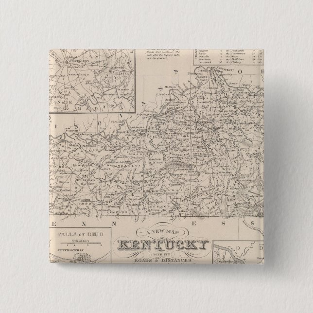 Chapa Cuadrada Kentucky 3 (Anverso)