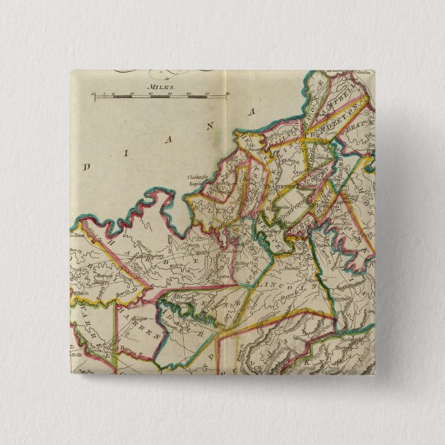 Chapa Cuadrada Kentucky 6 (Anverso)