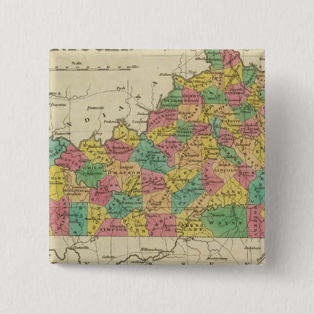 Chapa Cuadrada Kentucky 6 (Anverso)