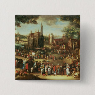 Chapa Cuadrada Kermesse en Avdenarde